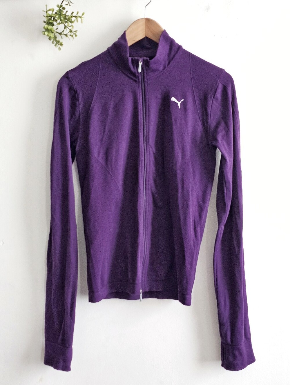Puma Sportlifestyle Dry Cell Purple Full Zip Athletic Jacket Women's Medium